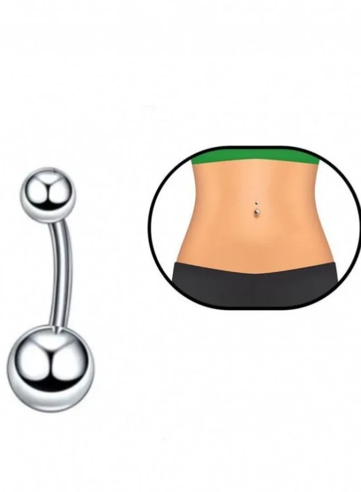 Body piercing accessories ball belly button earrings for belly decoration