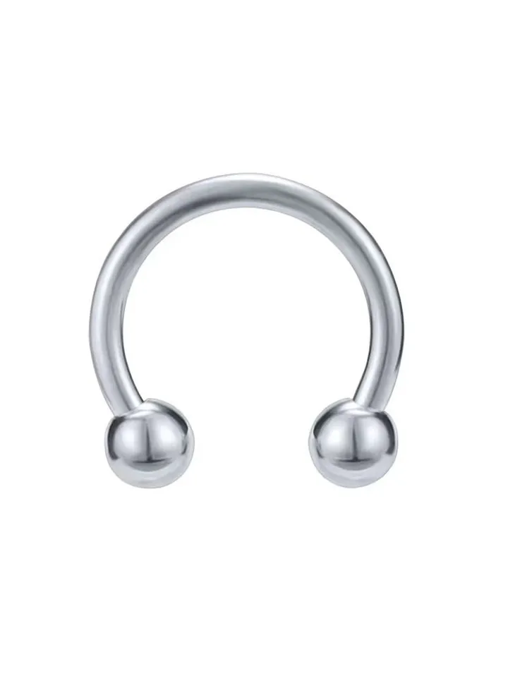 Stainless Steel Captive Bead Nose Ring