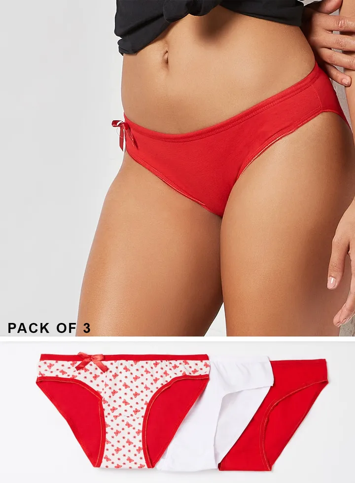 Solid Briefs Red