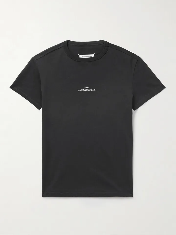 Logo-Embroidered Cotton-Jersey T-Shirt
