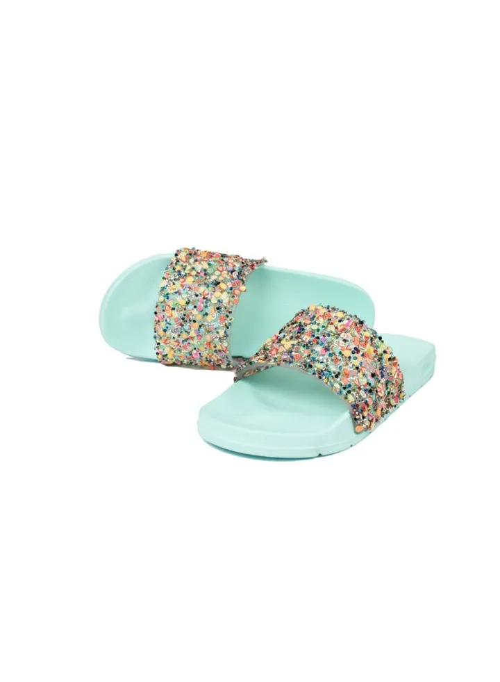 Slide Slipper Lome For Women EVA Turquoise