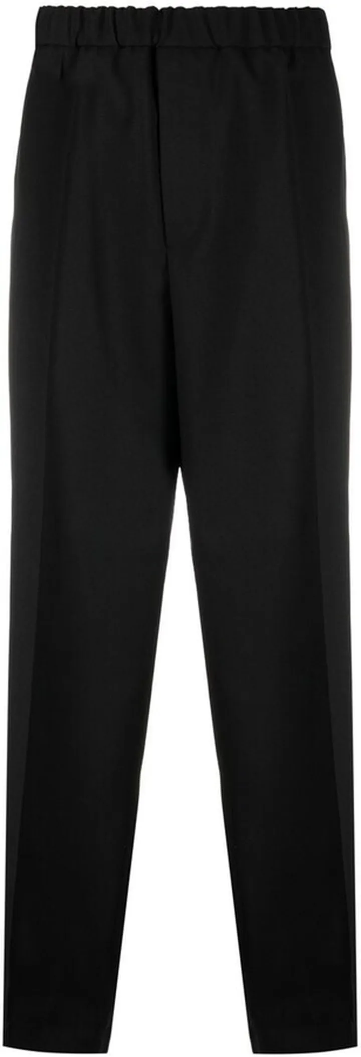 Wide-Leg Tailored Trousers