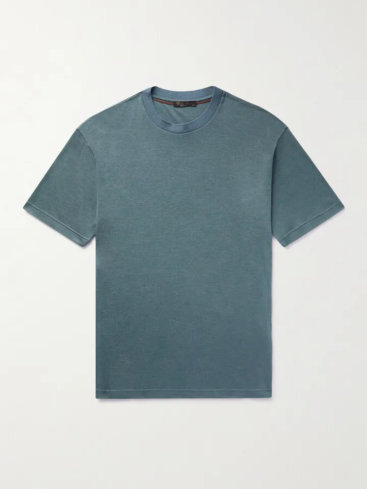 Cashmere and Silk-Blend T-Shirt