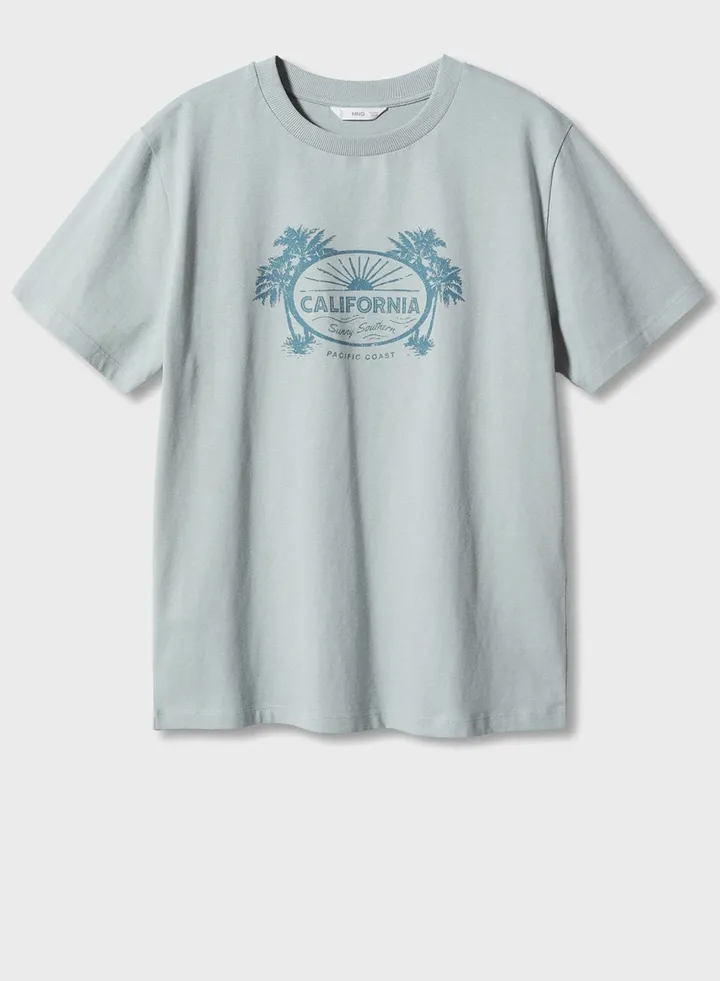 Youth California Print T-Shirt