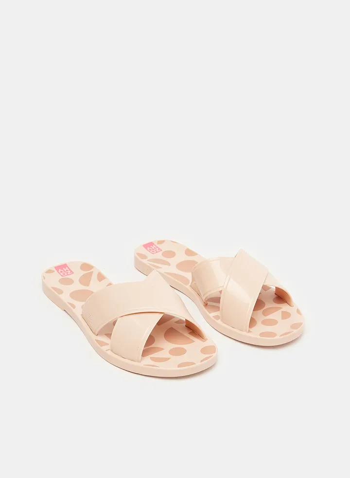 ZAXY UNICA SLIDE AD SLIPPER/LIGHT NUDE