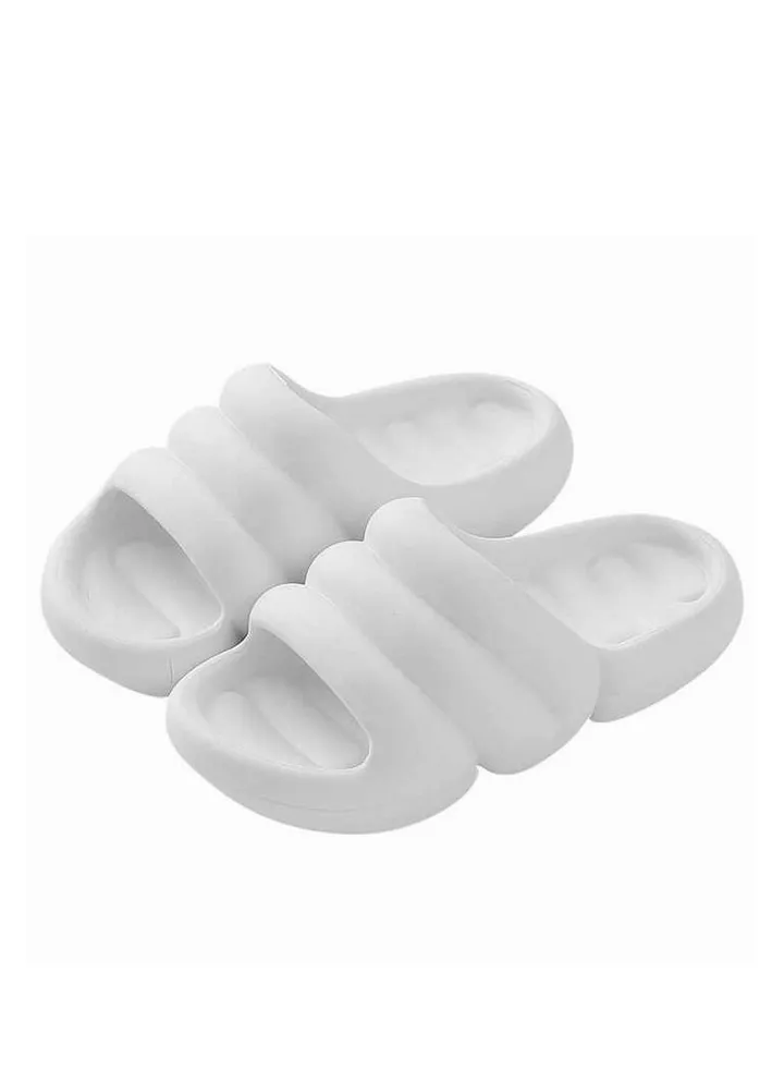 White Bubbly Slippers 2024