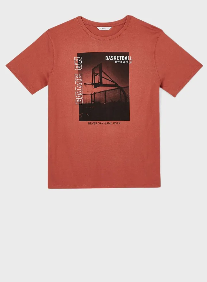Youth Graphic Print T-Shirt