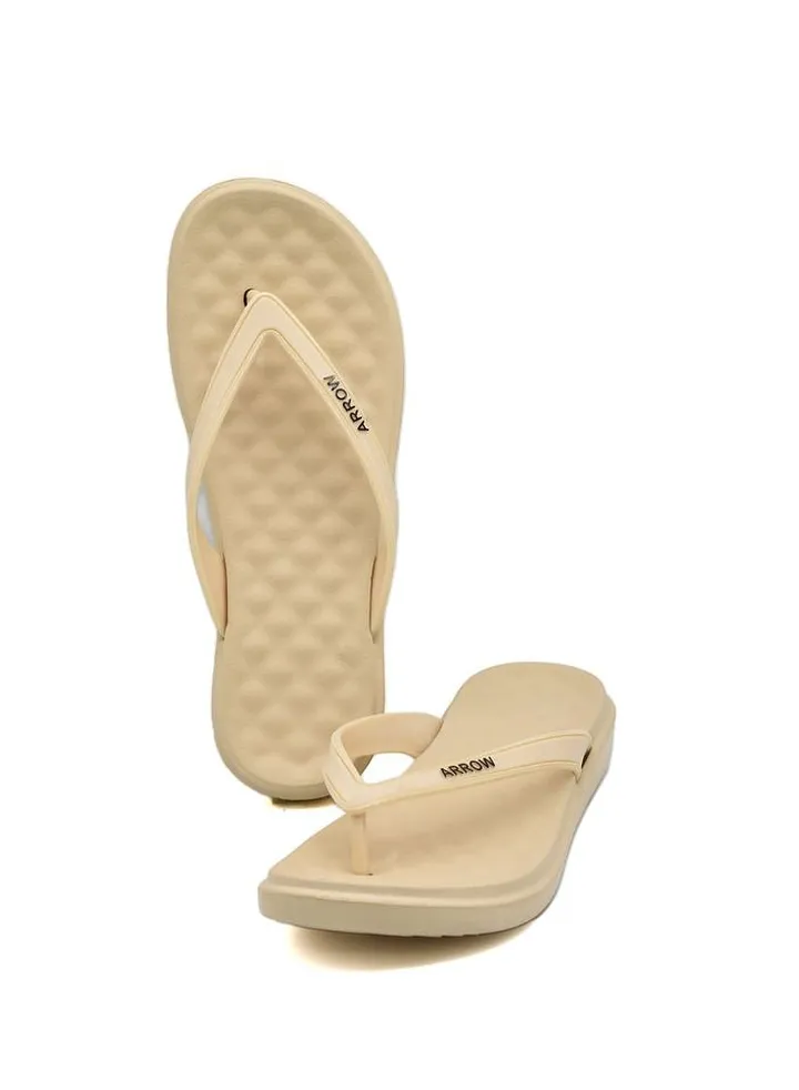 Beige slippers in unique colors