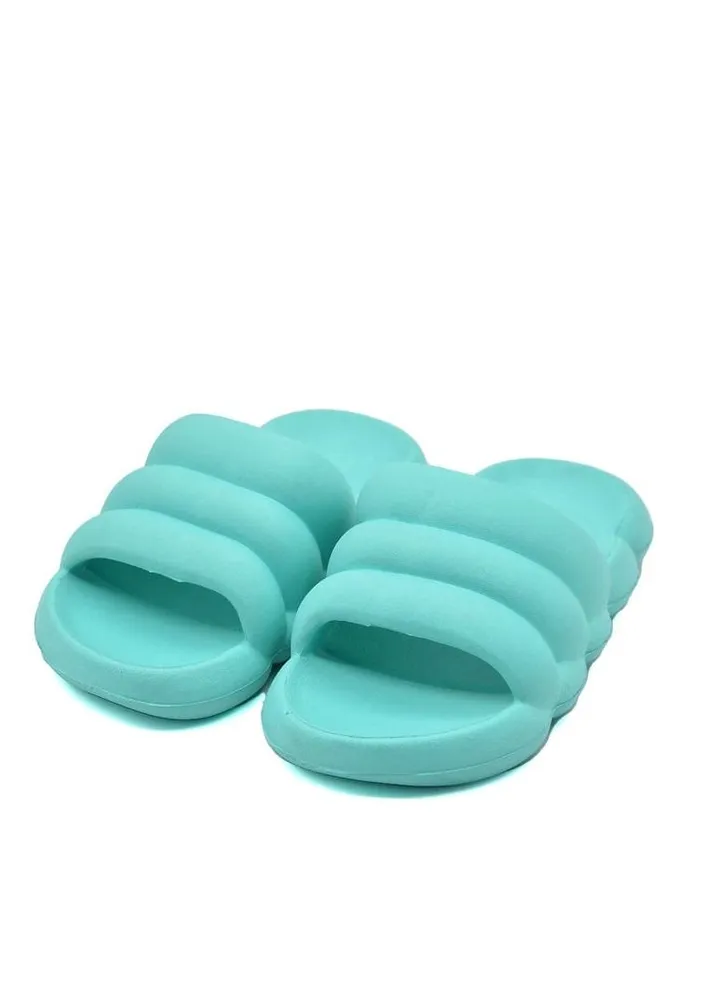Green Bubbly Slippers 2024