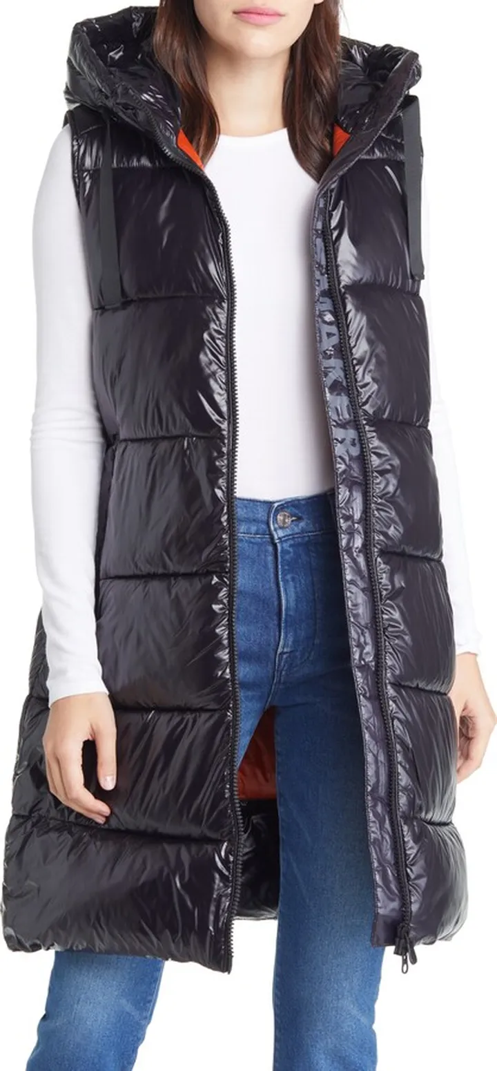 Iria Long Puffer Vest