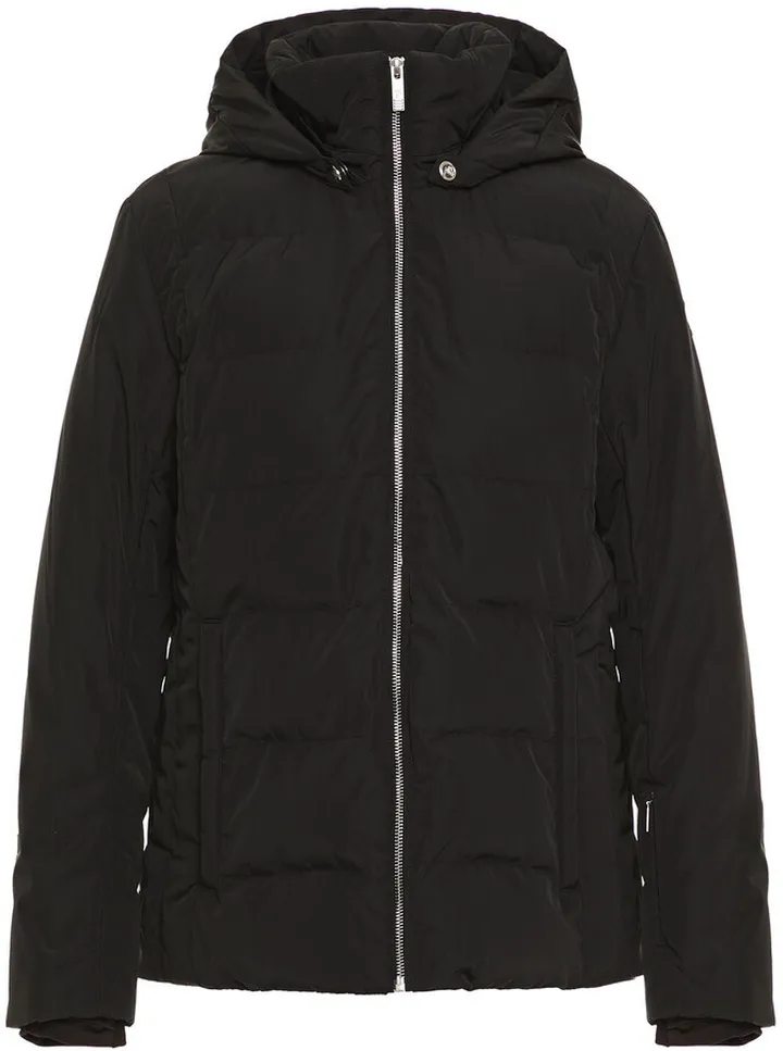 Opaline quilted hooded ski jacket