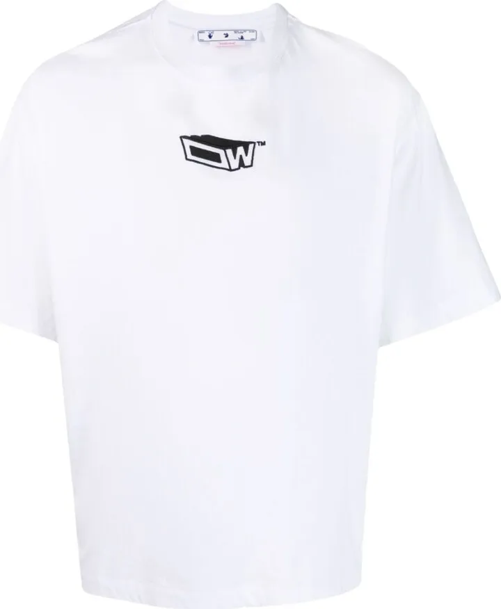 logo-print cotton T-shirt