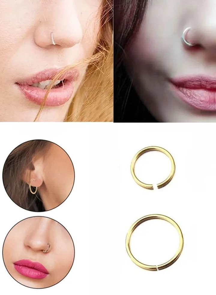 Body Piercing Accessories Fashionable Nose Earrings for Nose Decoration