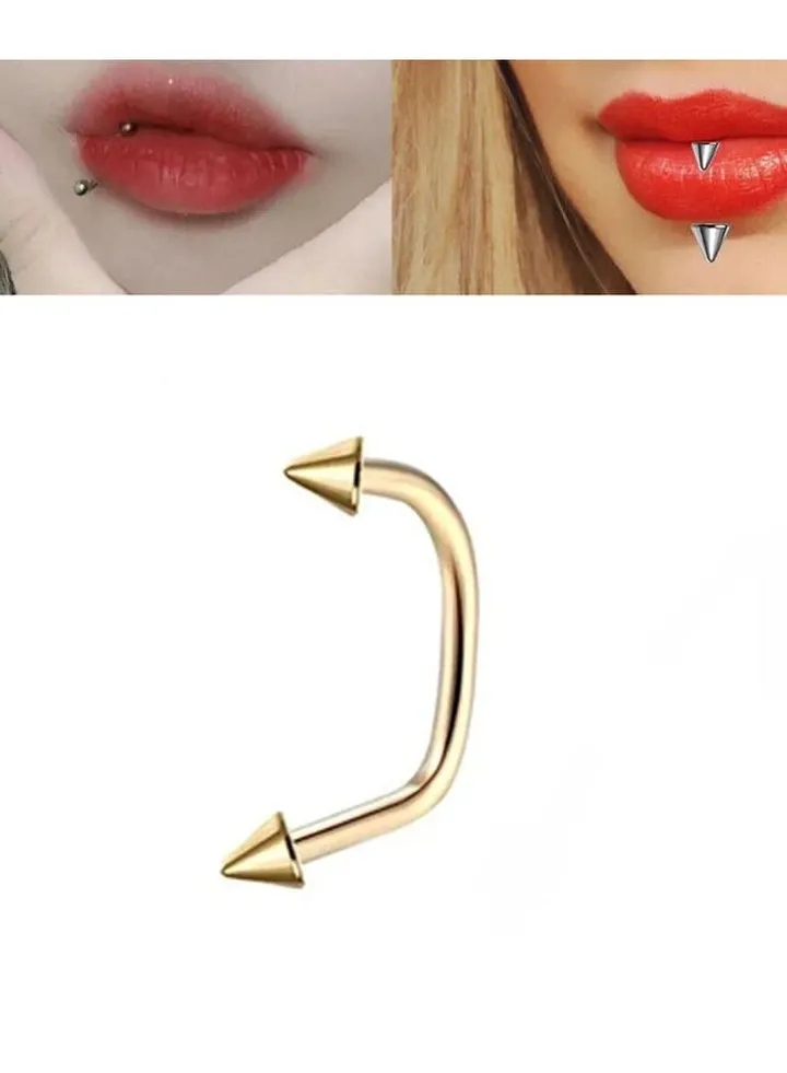 Body piercing accessories Trendy lip hoop ring to decorate the lips