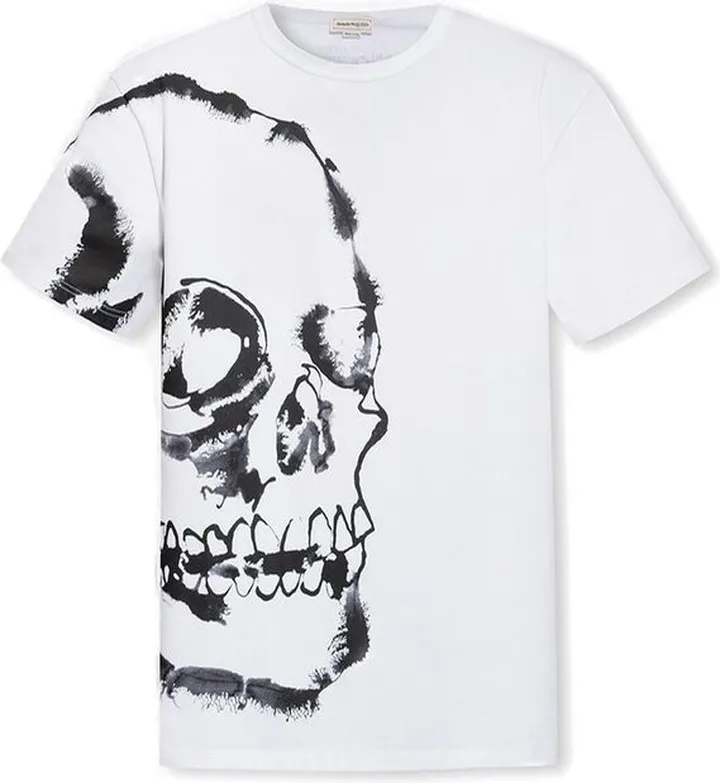 Alexander McQueen Logo Printed Crewneck T-Shirt