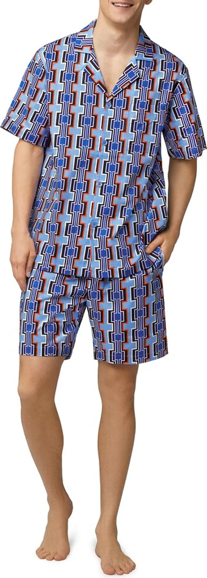 Print Organic Cotton Short Pajamas