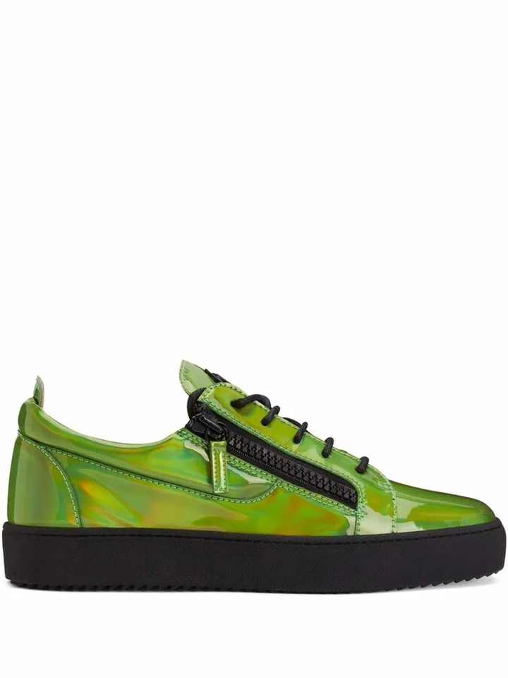 Frankie low-top leather sneakers