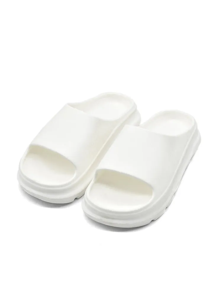 Women's Rubber Flip Flops white 2024