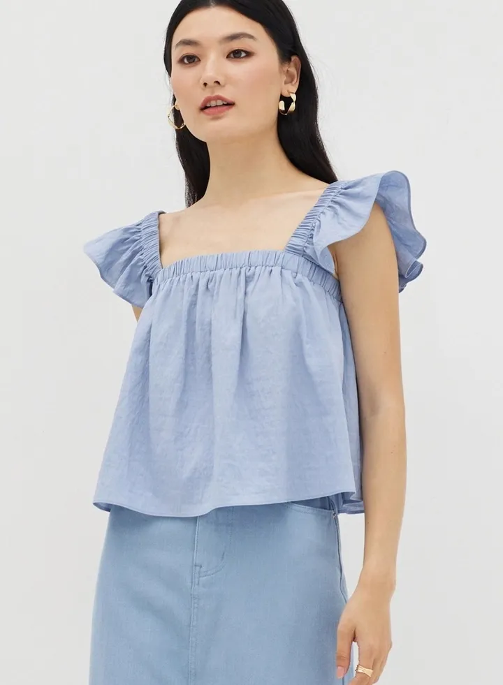 Tokyo Baby Blue Top