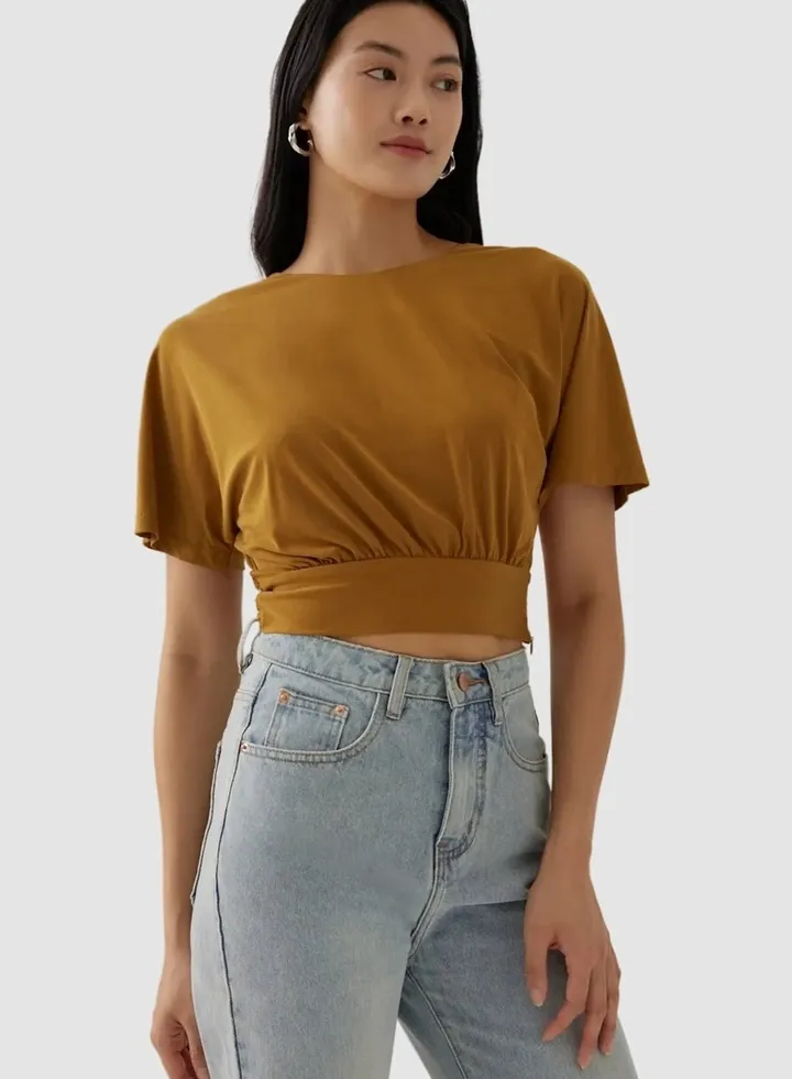 Stockholm Golden Brown Top