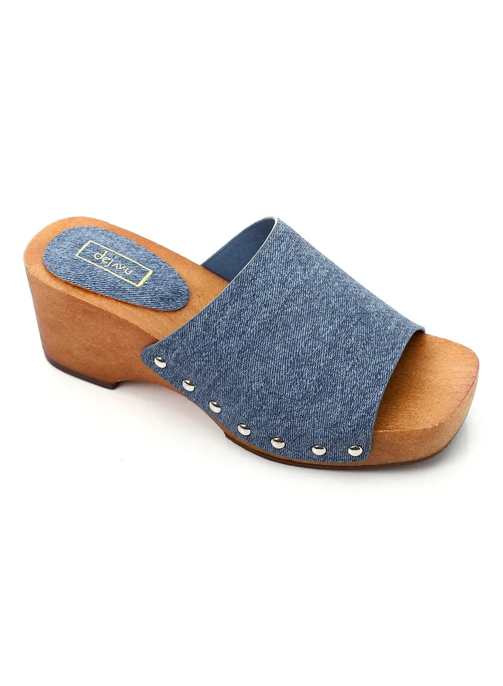 Slip On Hard Sole Chunky Slippers