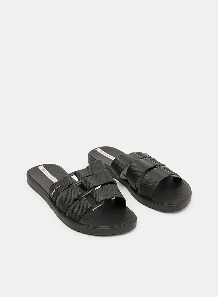 IPANEMA BOLD FEM SLIPPER/BLACK/BLACK