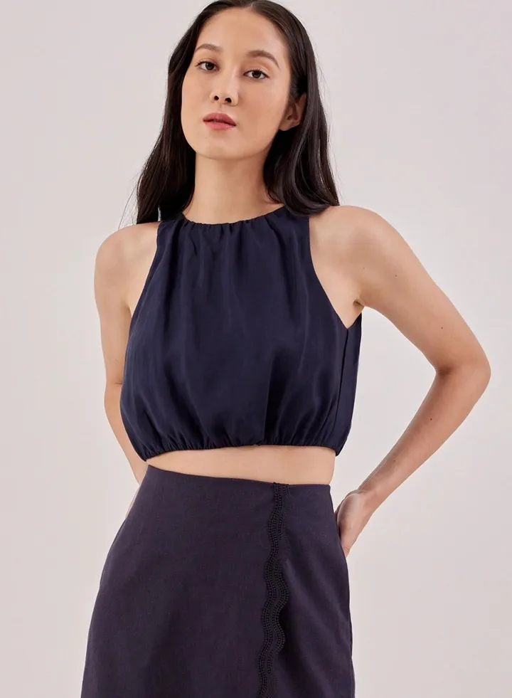 Tehran Navy Blue Top