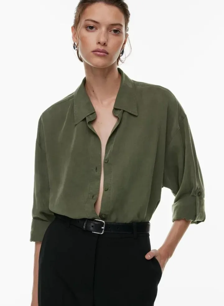 Luna Olive Top