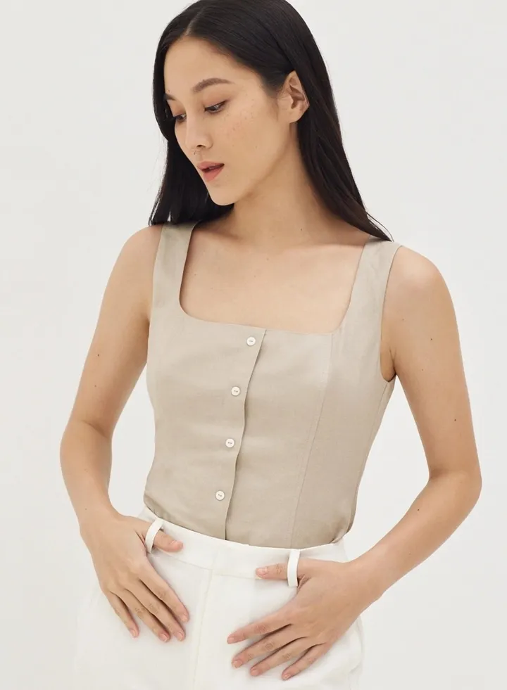 Rome Beige Top