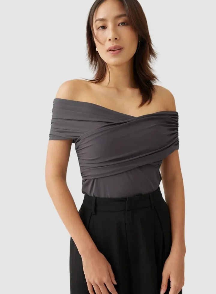 Beijing Dark Grey Top