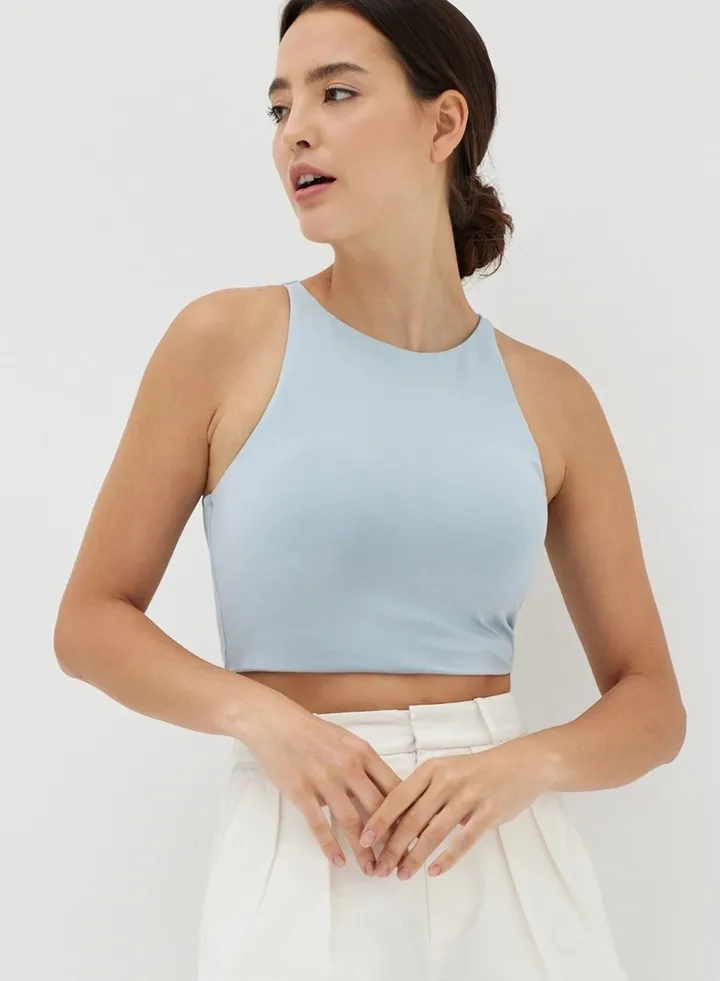 Seoul Baby Blue Top