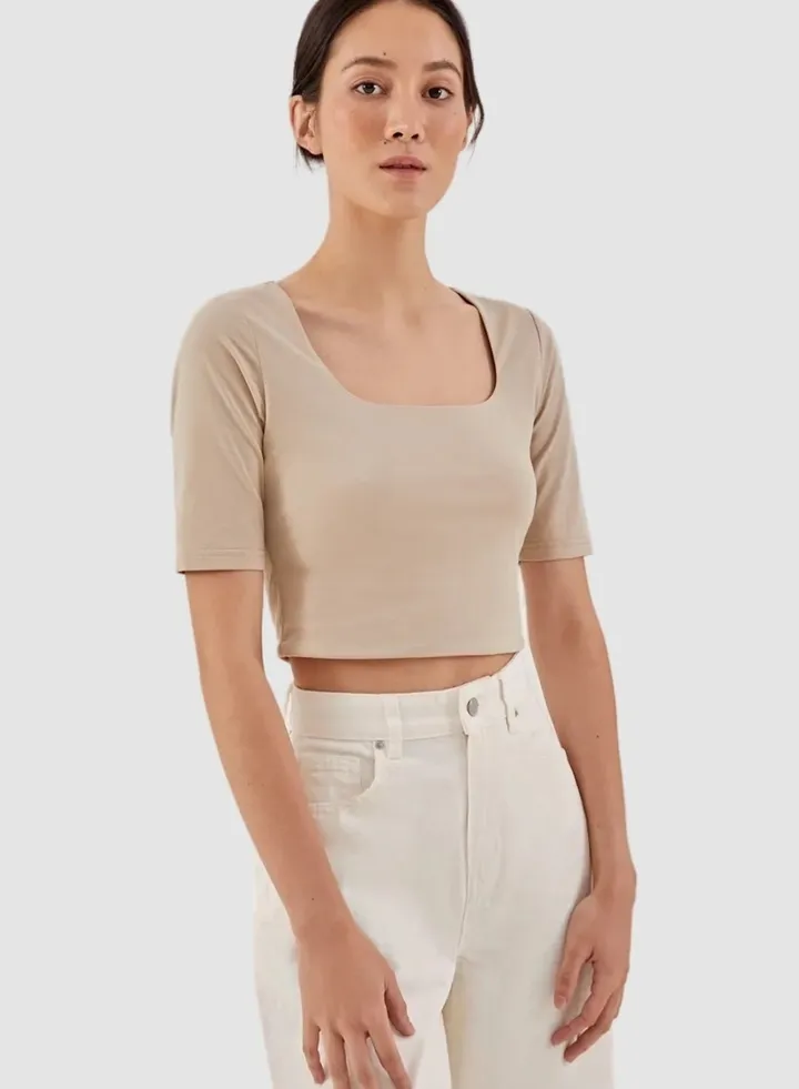 Paris Baby Beige Top