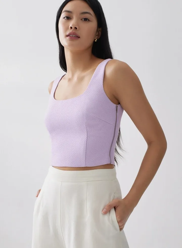 Ottawa Lavender Top