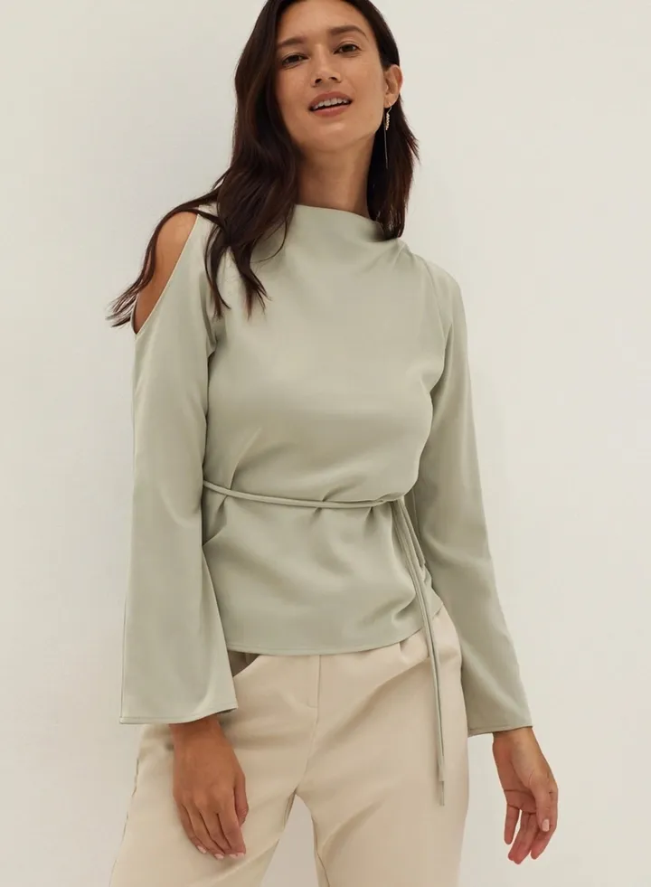 Rome Dusty Beige Top