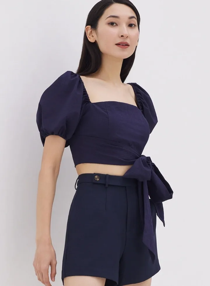 London Navy Blue Top