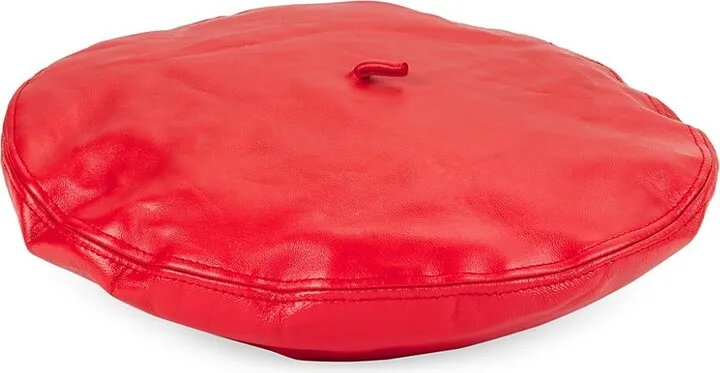 Carter Leather Beret