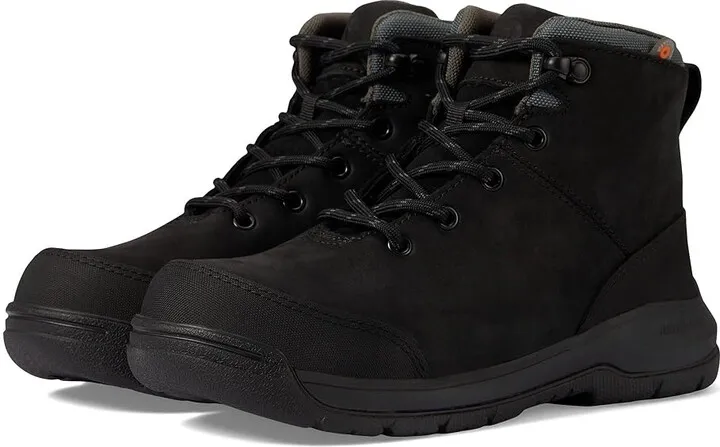 Bogs Shale Leather Lace-Up CT WP (Black) Women's Shoes