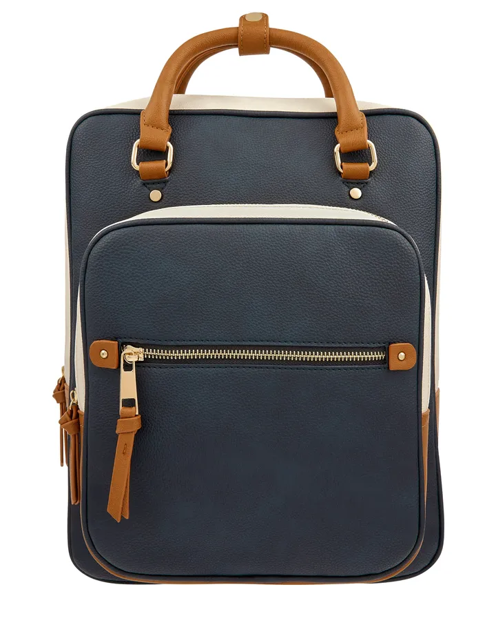 Harriet Plain Backpack Black