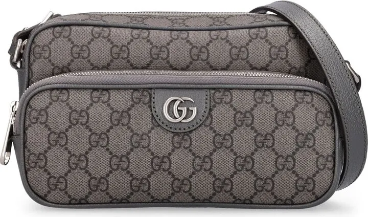 Ophidia GG canvas shoulder bag