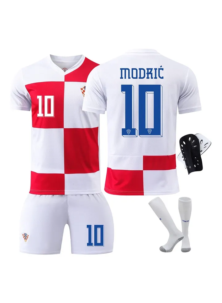 2025 European Cup Children and Youth Football Uniform Four-piece Set No. 10
