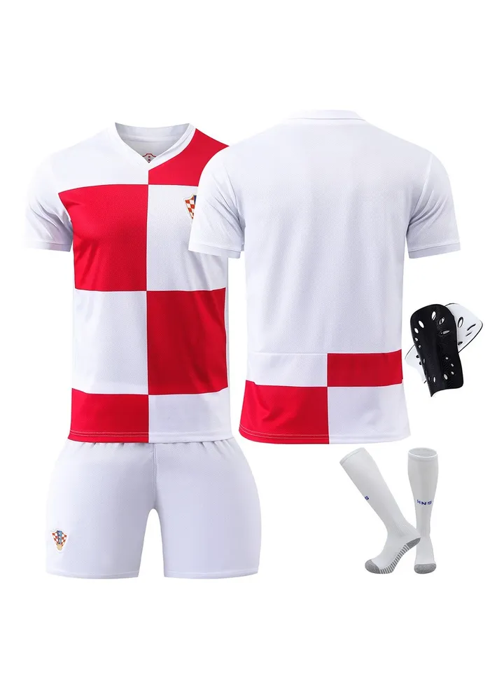 2024 European Cup children's and youth football uniform four-piece suit no number