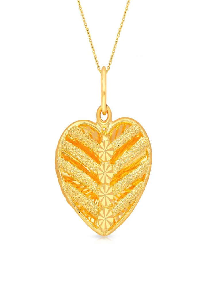 22 Carat (916) Purity Yellow Gold Pendant PD1015357_Y For Women