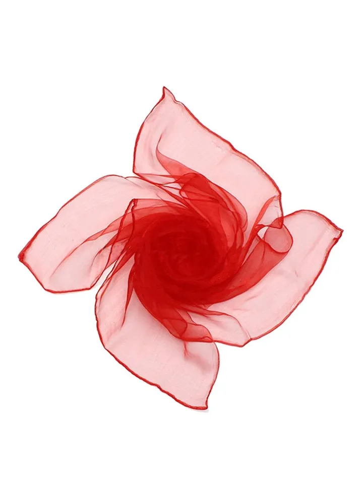 Neck Scarf Wrap Red