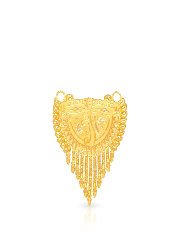 22 Carat 916 Purity Yellow Gold Pendant TN4144579Y For Women