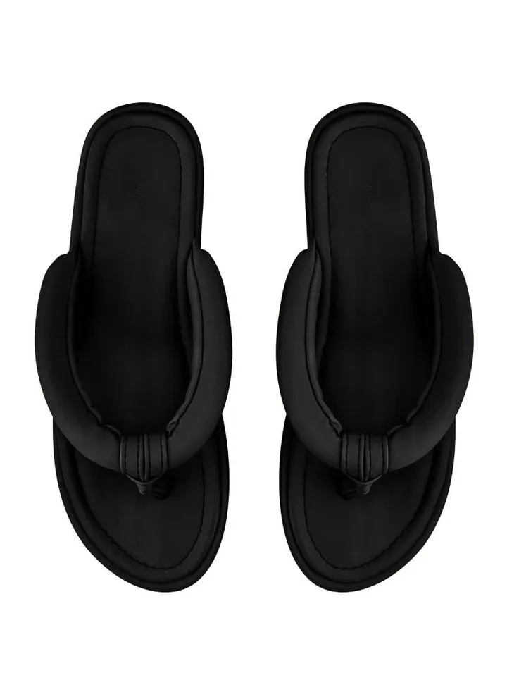 Katee Playa Black Waterproof Beach Slippers