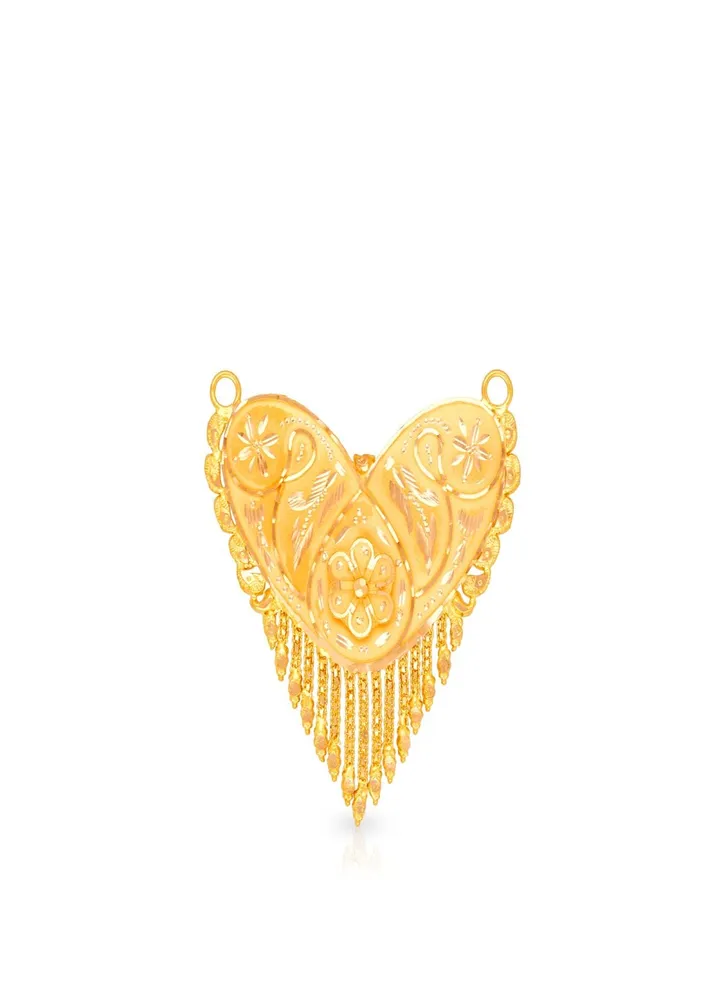 22 Carat 916 Purity Yellow Gold Pendant PD3930615Y For Women