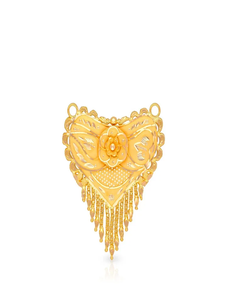 22 Carat 916 Purity Yellow Gold Pendant PD3930515Y For Women