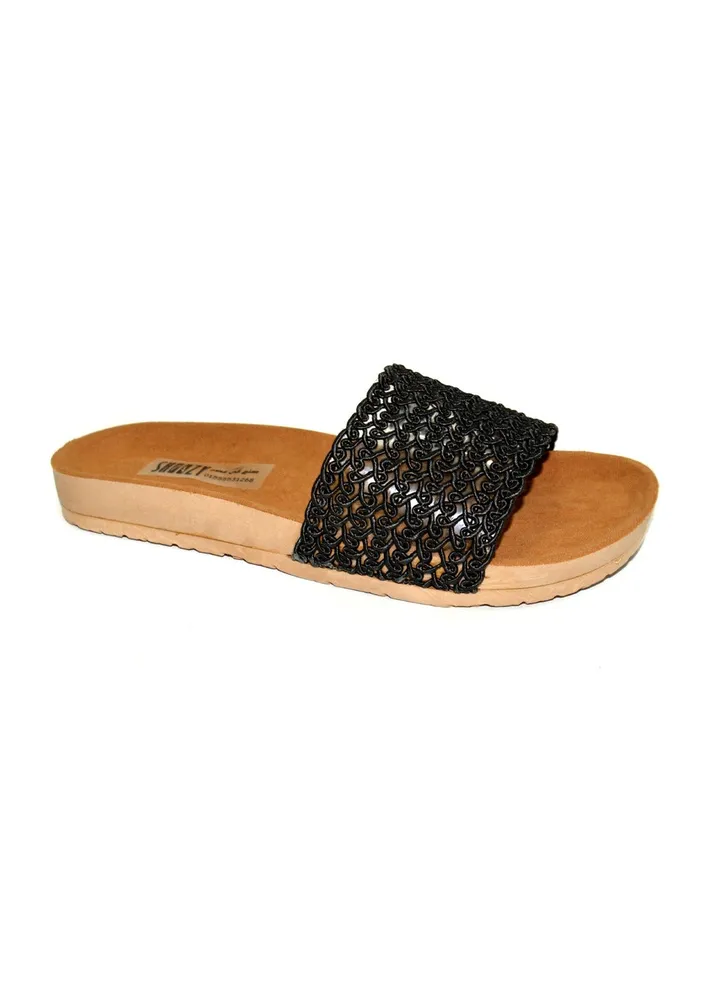 Fashionable Women Slippers - Black