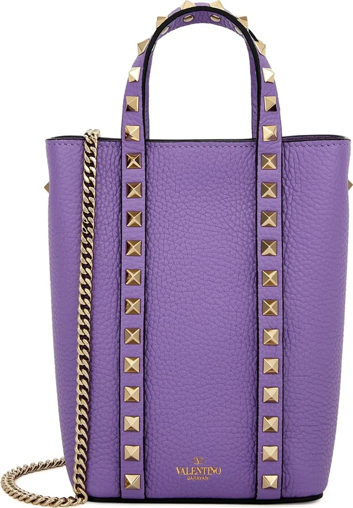 Valentino Garavani Valentino Garavani Rockstud Small Leather Cross-body Pouch