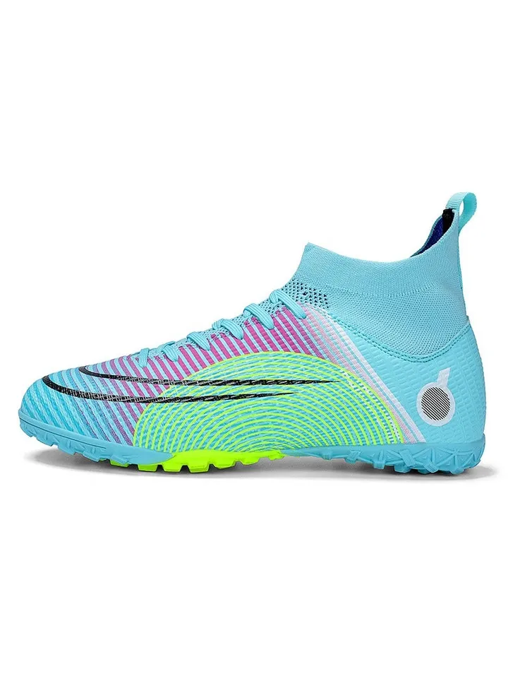 New high-top football training shoes